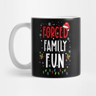 Forced Family Fun Merry Christmas Winter Holiday Mug